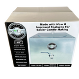 Wax Melter For Candle Making, New Soy Lite IP Auto Melt 13 Qt