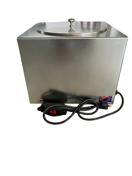Wax Melter for Candle Making, Soylite Wax Melter is a Professional Wax Melting Pot for Candle Making And Soap Making. This Will Hold 3.25 Gallos Of Melted Wax.