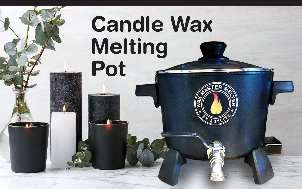 Candle Wax Melting Pot With Thermometer Candle Pouring Pot 