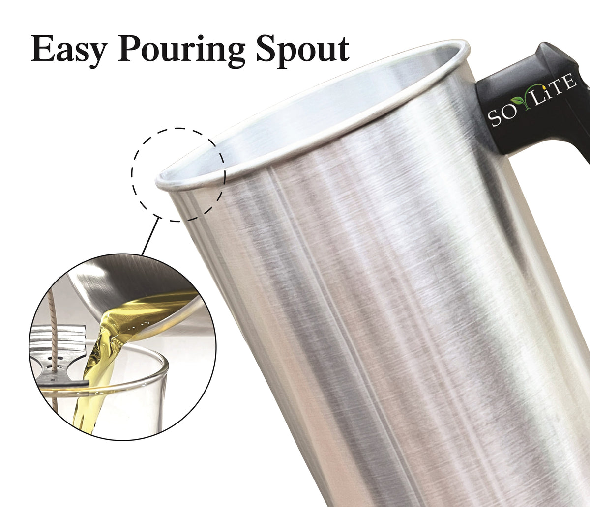 Soy Lite Candle Pouring Pot, Wax Melting Picture, Wax Melter Picture